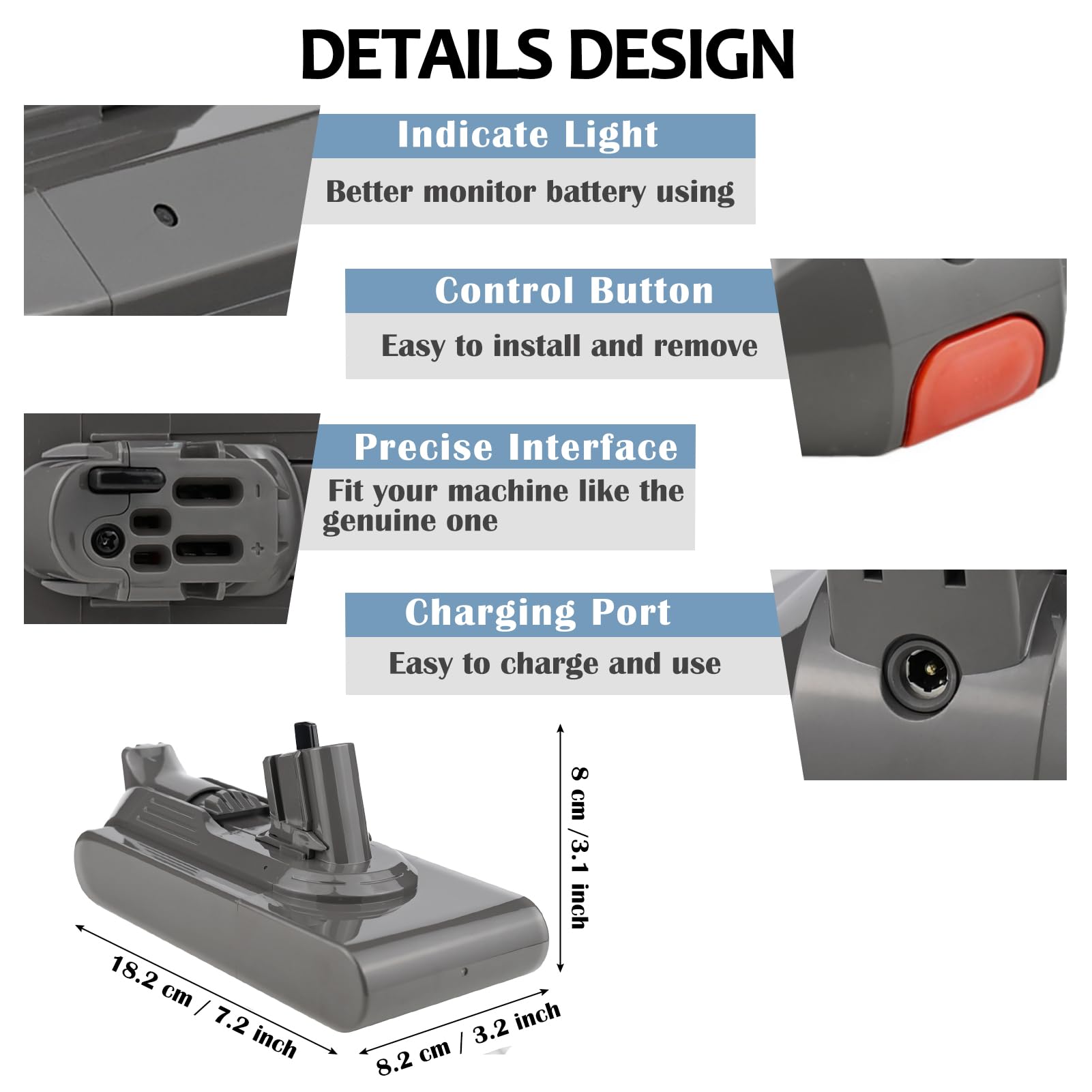 掃除機・クリーナー Dyson click-in battery + charging stem 掃除機・クリーナー Dyson click-in battery + charging stem 掃除機